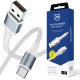 Kabel USB 3MK USB-A - USB-C 1m Biały (3MK17473) 1