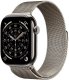 Smartwatch Apple Watch 11 GPS + Cellular 46mm Natural Titanium Milanese Loop M/L Szary  (MFD04ZR/A) 1
