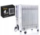 Grzejnik Riwall Grzejnik olejowy 2500 W biały elektryczny 13-żeberkowy mocny 1