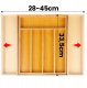 Wkład na Sztućce do Szuflady VILDE Bambus Rozsuwany 35,5-54,5 cm 5