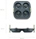 Air fryer Donuts Mould, 4 holes - Grey 6