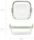 Air fryer Square Glass Dish - Transparent 4
