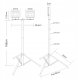 Naświetlacz Aigostar  DH Line H200 lampa robocza halogen budowalny naświ 7