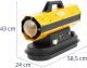 Nagrzewnica dmuchawa olejowa do ogrzewania warsztatu hali 12 l 20 kW Nagrzewnica dmuchawa olejowa do ogrzewania warsztatu hali 12 l 20 kW 6