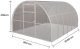 E-szklarnia Szklarnia 1000 cm x 300 cm x 200 cm (100803) 6