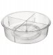 Pojemnik organizer obrotowy dzielony do lodówki szafki szuflady 30cm ORION 154061 1