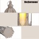 Heckermann Znicz LED duży 38cm Lampion Heckermann 99431 Latarnia na baterie 13