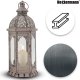 Heckermann Znicz LED duży 38cm Lampion Heckermann 99431 Latarnia na baterie 15