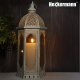 Heckermann Znicz LED duży 38cm Lampion Heckermann 99431 Latarnia na baterie 9