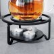 Podgrzewacz do dzbanka kubka herbaty metalowy świecznik x3 tealight VILDE 229073 3