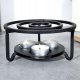 Podgrzewacz do dzbanka kubka herbaty metalowy świecznik x3 tealight VILDE 229073 7