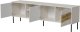 Szafka RTV INSERTO 3D1W 190x40x61,5 kaszmir + LED 1