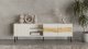 Szafka RTV INSERTO 3D1W 190x40x61,5 kaszmir + LED 6