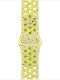 Apple Pasek sportowy Nike w kolorze promiennym zielonożółtym do koperty 42 mm – rozmiar S/M 1