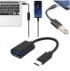 Adapter USB ATL USB-A - USB-C Czarny 1