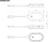 Adapter AV Bluechip bluechip NWD6000 adapter do przesyłania obrazu HDMI/USB Pełny HD Klucz sprzętowy 4