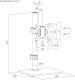 Gembird Stojak biurkowy na monitor 17" - 32" (MS-D1ST-03) 9