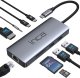 HUB USB Inca INCA Adapter ITPC-10TX USB-C 9-in-1 3