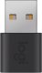 Adapter USB Logitech 956-000169 USB-A - USB-C Szary  (956-000169) 3