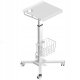 NB ACC MOBILE DESK ADJUSTABLE/WHITE LMG30-W ONKRON 1