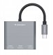 Hub Wozinsky WHCH-01 USB-C PD 100W HDMI 4K@30Hz USB-A 10Gbps - szary 3