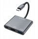 Hub Wozinsky WHCH-01 USB-C PD 100W HDMI 4K@30Hz USB-A 10Gbps - szary 4