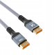 Kabel Wozinsky WPS-16AYL3S DisplayPort 2.1 Certyfikowany VESA 80 Gb/s 16K@60Hz 8K@120Hz 4K@240Hz HDR HDCP DSC 3m - czarny 1
