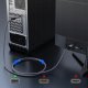 Kabel Wozinsky WPS-16AYL1S DisplayPort 2.1 Certyfikowany VESA 80 Gb/s 16K@60Hz 8K@120Hz 4K@240Hz HDR HDCP DSC 1m - czarny 2