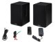 Zestaw aktywnych głośników półkowych KS01 80W, czarny one size 10