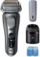Braun Series 9 Pro+ Wet & Dry 6-in-1 SmartCare centrs & PowerCase futralis tumsi peleka - Skuveklis 9675CC (8700216555012) 2