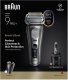 Braun Series 9 Pro+ Wet & Dry 6-in-1 SmartCare centrs & PowerCase futralis tumsi peleka - Skuveklis 9675CC (8700216555012) 4