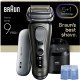 Braun Series 9 Pro+ Wet & Dry 6-in-1 SmartCare centrs & PowerCase futralis tumsi peleka - Skuveklis 9675CC (8700216555012) 8