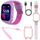SMARTWATCH DLA DZIECI ZEGAREK DZIECIĘCY GPS 4G LOKALIZATOR NA KARTĘ SIM GRY LT56 14
