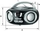 Boombox Radio FM z bluetooth Manta Black Chilli 6