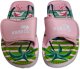 Piankowe klapki Kubota - Rzep Rozmiar 39 - Flamingi 3