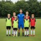 SMJ sport Znacznik treningowy na koszulkę - czerwonyZnacznik treningowy z siateczki mesh w kolorze czerwonym. Lekki, oddychający i wygodny idealny do treningów drużynowych i zajęć sportowych. S 4