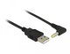 DELOCK Stromkabel USB -> DC 4.0x1.7mm St/St 90° 1.5m 1