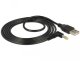 DELOCK Stromkabel USB -> DC 4.0x1.7mm St/St 90° 1.5m 2