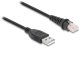 Kabel USB Delock USB-A - RJ-45 2 m Czarny (90611) 1