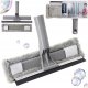 Mop do Okien ze Ściągaczką 2w1 CLEAN SYSTEM 28,5 x 18,5 cm Tworzywo ORION 1