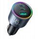 Ładowarka samochodowa Joyroom JR-CCN07 145W 2xUSB-C USB-A + kabel USB-C 100W - ciemnoszara 1