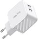 nevox 45W Dual USB-C PD Ladegerät GaN weiß 1
