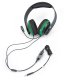Zestaw słuchawkowy Over Ear Raptor Gaming HX200 Stereo czarny/zielony 1