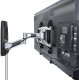 StarTech STARTECH.COM Schwenkbare TV Wandhalterung VESA Wandhalterung fur 66,04-165,1cm 26-65Zoll/45kg/Flat/Curved TVs Fernseher 5
