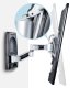 StarTech STARTECH.COM Schwenkbare TV Wandhalterung VESA Wandhalterung fur 66,04-165,1cm 26-65Zoll/45kg/Flat/Curved TVs Fernseher 7