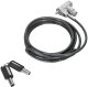 Targus ASP95MKGLX-25 zapięcie do kabli Srebrny 2 m 8