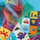 Polesie SORTER SENSORYCZNY PUDEŁKO Z CHUSTECZKAMI MONTESSORI PLUSZOWE CYFRY LITERY 14