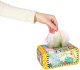 Polesie SORTER SENSORYCZNY PUDEŁKO Z CHUSTECZKAMI MONTESSORI PLUSZOWE CYFRY LITERY 6