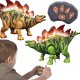 DINOZAUR ZDALNIE STEROWANY RC ROBOT STEGOZAUR DLA DZIECI KREATYWNY INTERAKTYWNY 2