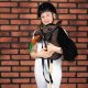 Zestaw Skippi - Hobby Horse Gniady - Derka i nauszniki - mięta i niebieski 4